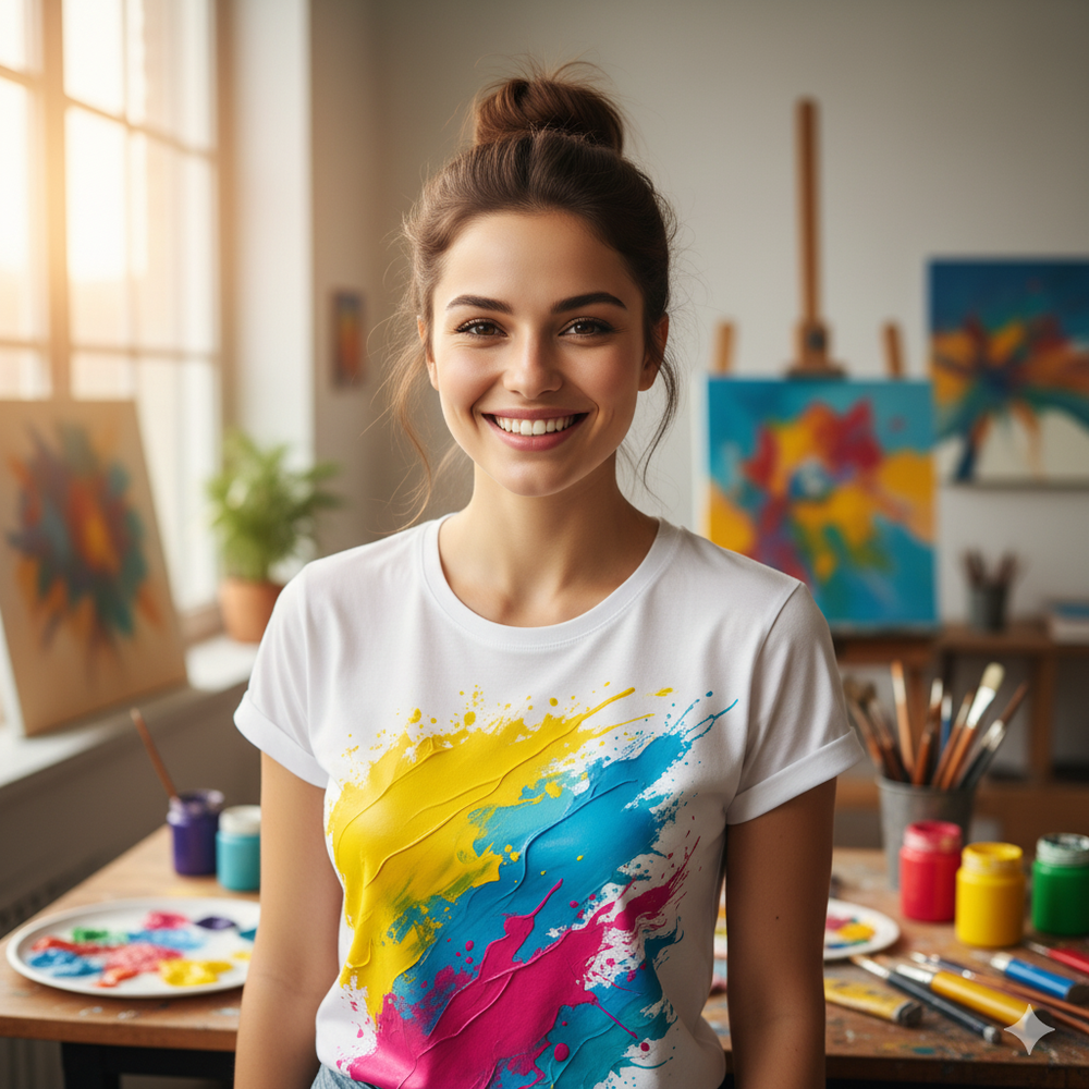 Abstract Art Tees: Wearing Modern Art on Your Sleeve