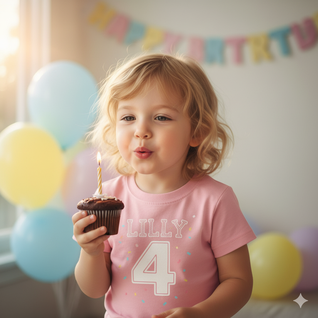 Custom Birthday T-Shirts for Kids