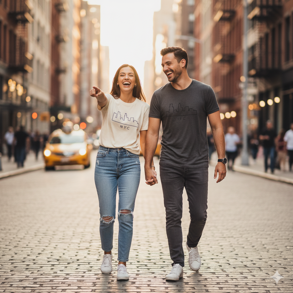 City Skyline T-Shirts: Urban Landscapes You Can Wear