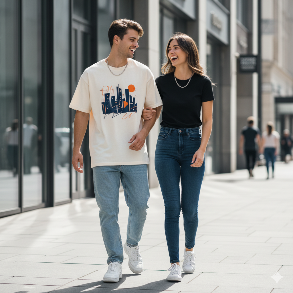 Graphic Tees vs. Plain Tees: When to Stand Out or Keep It Simple