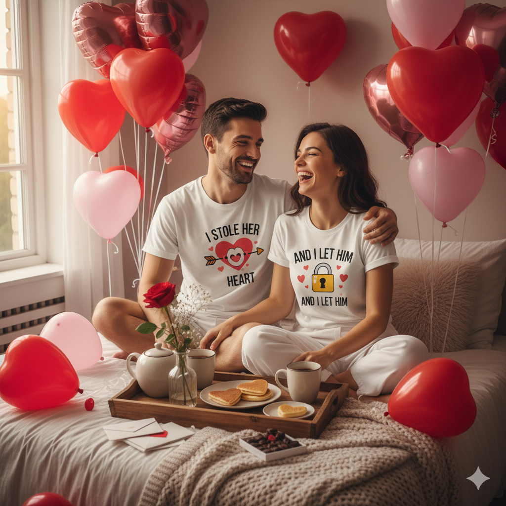 Top 20 Valentine’s Day Shirts for Couples