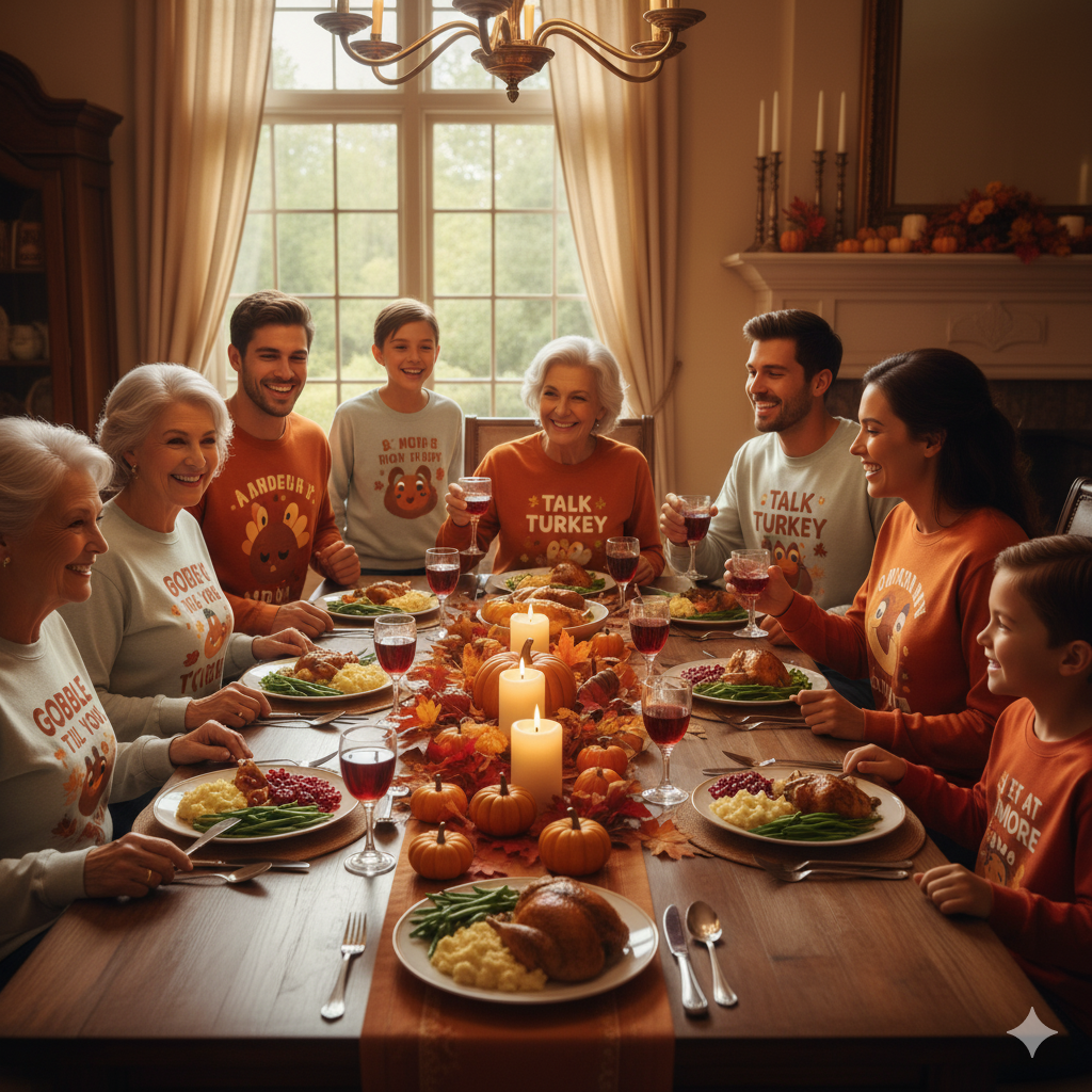 Top 12 Thanksgiving Shirts for Family Dinner