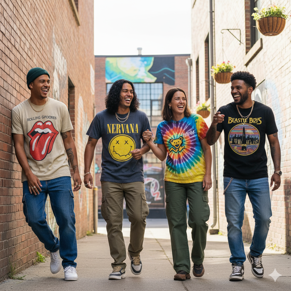 Retro Band T-Shirts That Rock Fans Love