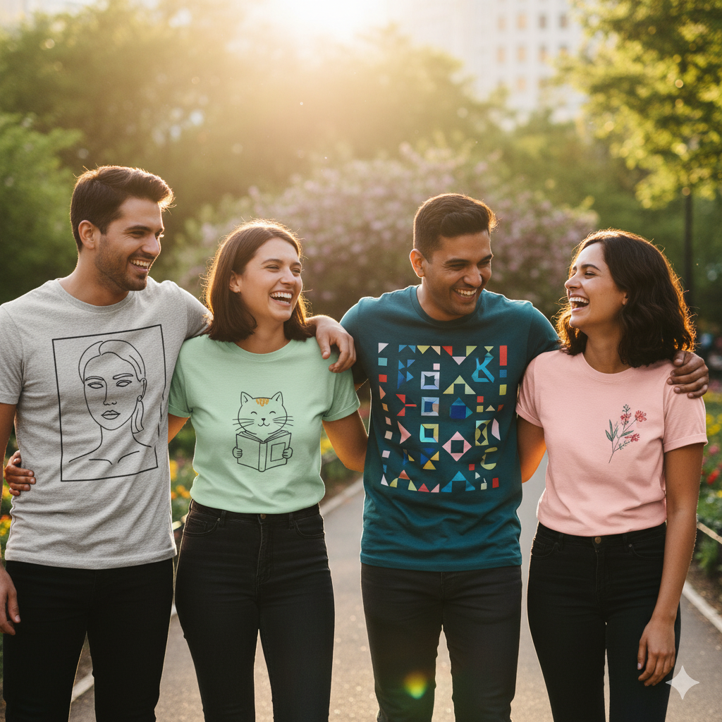 From Design to Closet: The Journey of a Custom T-Shirt Design