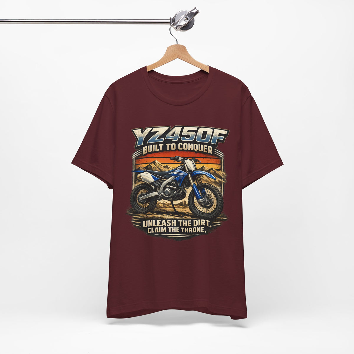 T Shirt for YZ450F Rider, Vintage Dirt Bike Motorcycle Shirt, Gift for YZ450F Rider