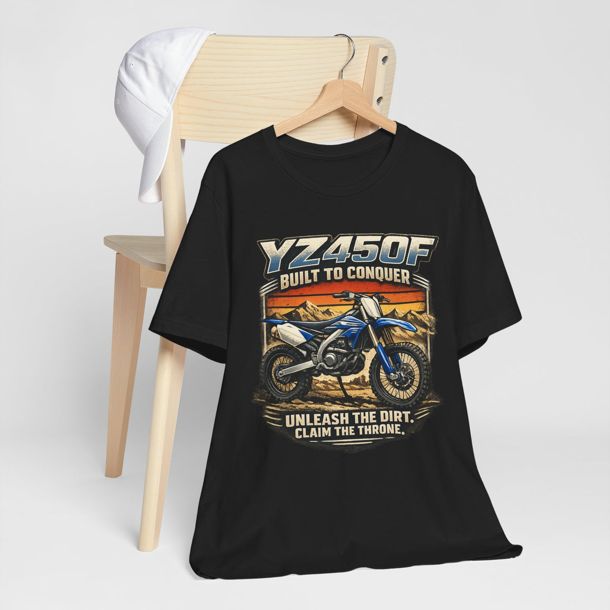 T Shirt for YZ450F Rider, Vintage Dirt Bike Motorcycle Shirt, Gift for YZ450F Rider