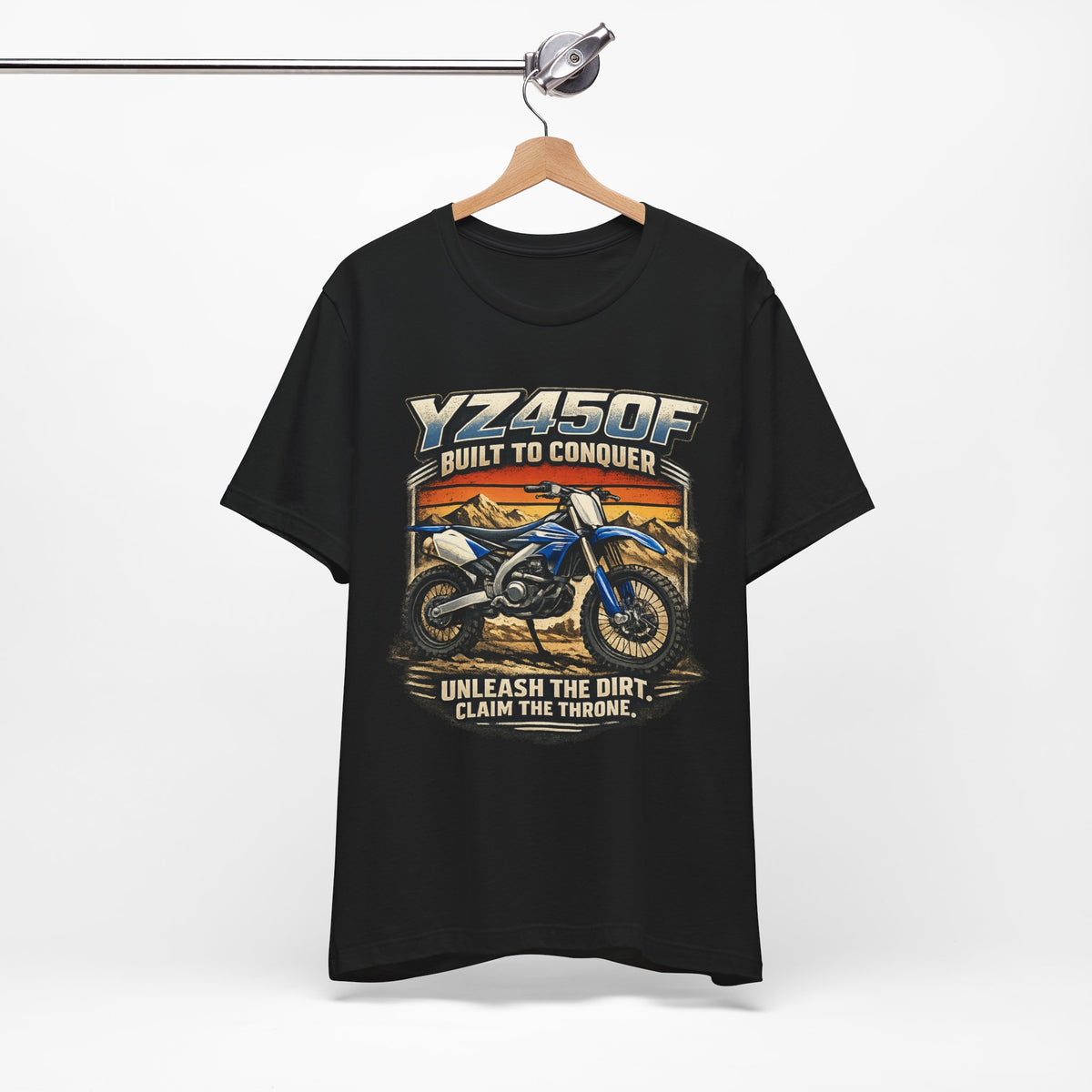 T Shirt for YZ450F Rider, Vintage Dirt Bike Motorcycle Shirt, Gift for YZ450F Rider