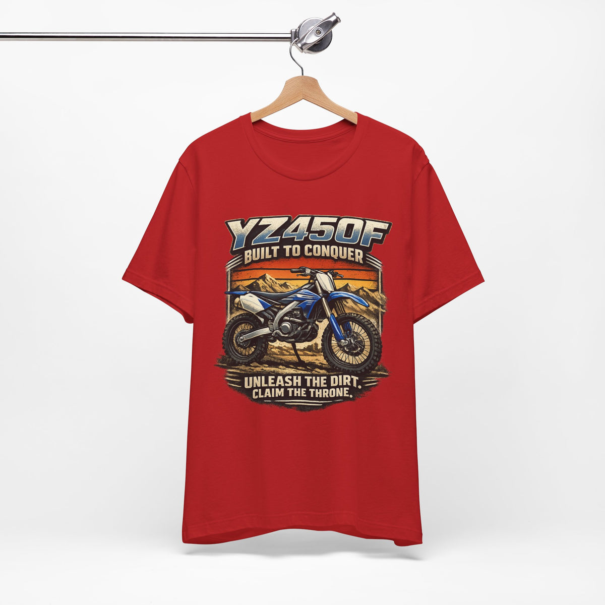 T Shirt for YZ450F Rider, Vintage Dirt Bike Motorcycle Shirt, Gift for YZ450F Rider