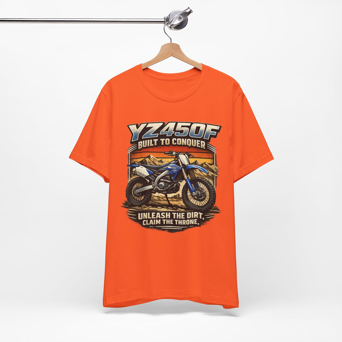 T Shirt for YZ450F Rider, Vintage Dirt Bike Motorcycle Shirt, Gift for YZ450F Rider