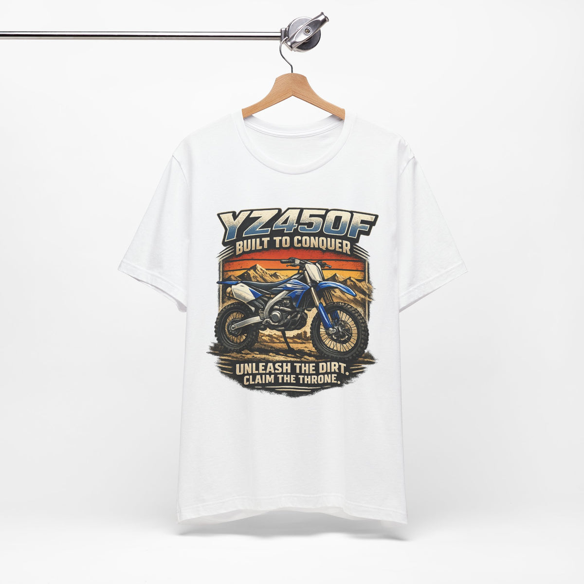 T Shirt for YZ450F Rider, Vintage Dirt Bike Motorcycle Shirt, Gift for YZ450F Rider