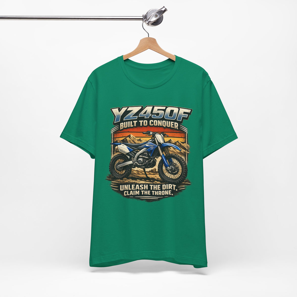 T Shirt for YZ450F Rider, Vintage Dirt Bike Motorcycle Shirt, Gift for YZ450F Rider