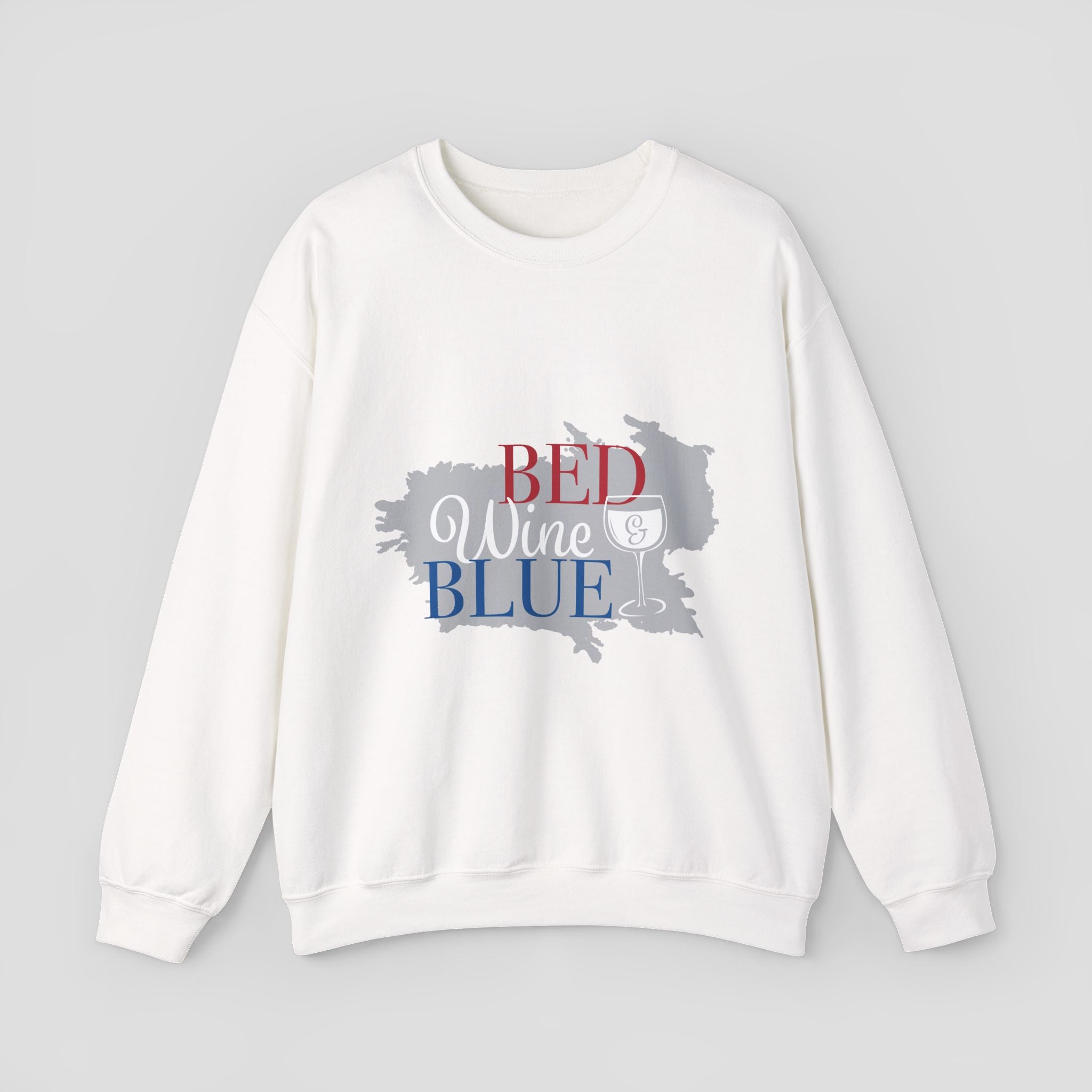 Bed Wine Blue Crewneck Sweatshirt