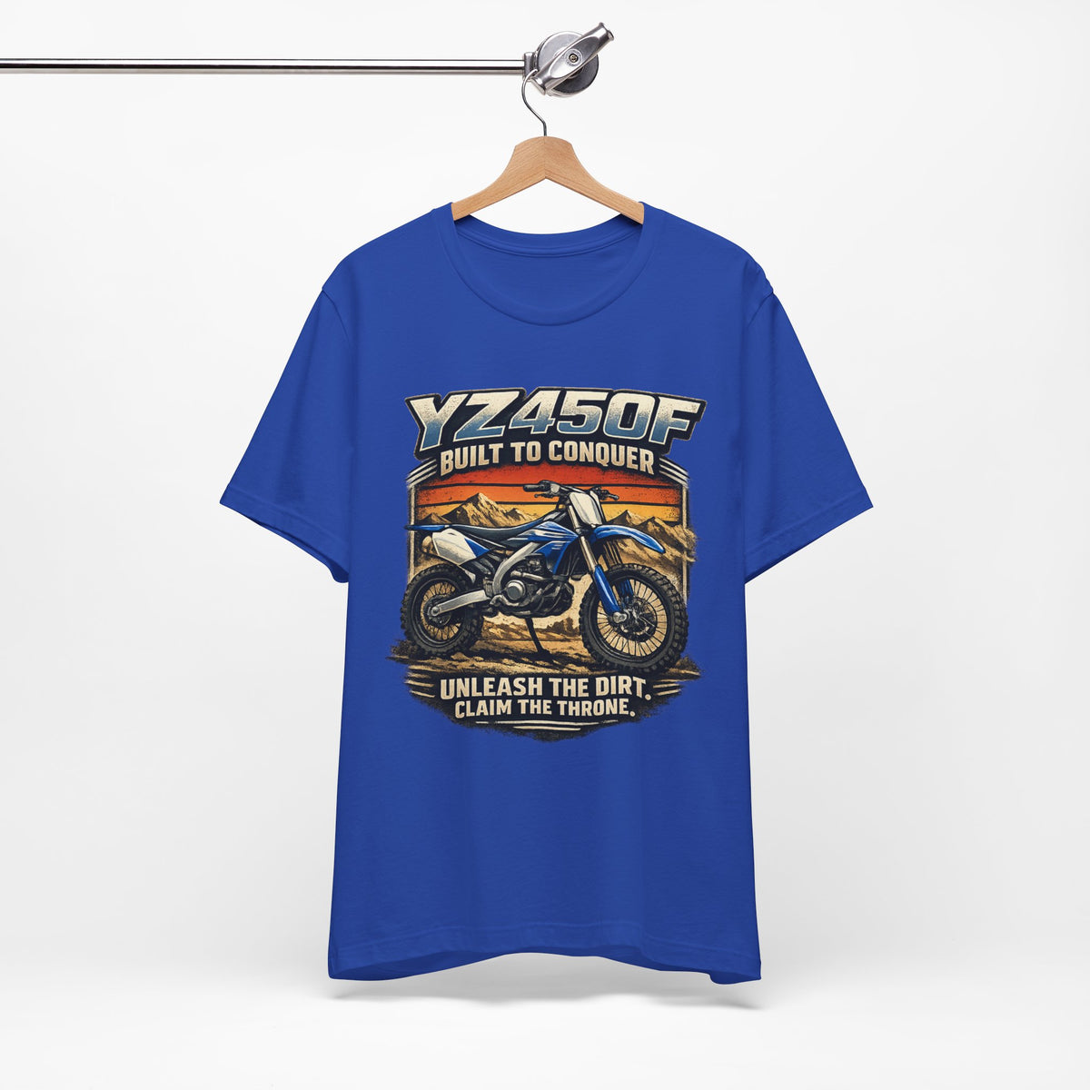 T Shirt for YZ450F Rider, Vintage Dirt Bike Motorcycle Shirt, Gift for YZ450F Rider