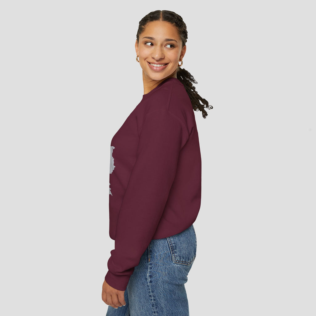 Bed Wine Blue Crewneck Sweatshirt