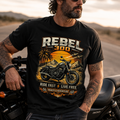 Unisex Rebel 300 Ride Fast Live Free Vintage Motorcycle Graphic Tee product image