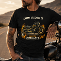 Unisex "Low Rider S Built To Dominate" Vintage Motorcycle Graphic T Shirt