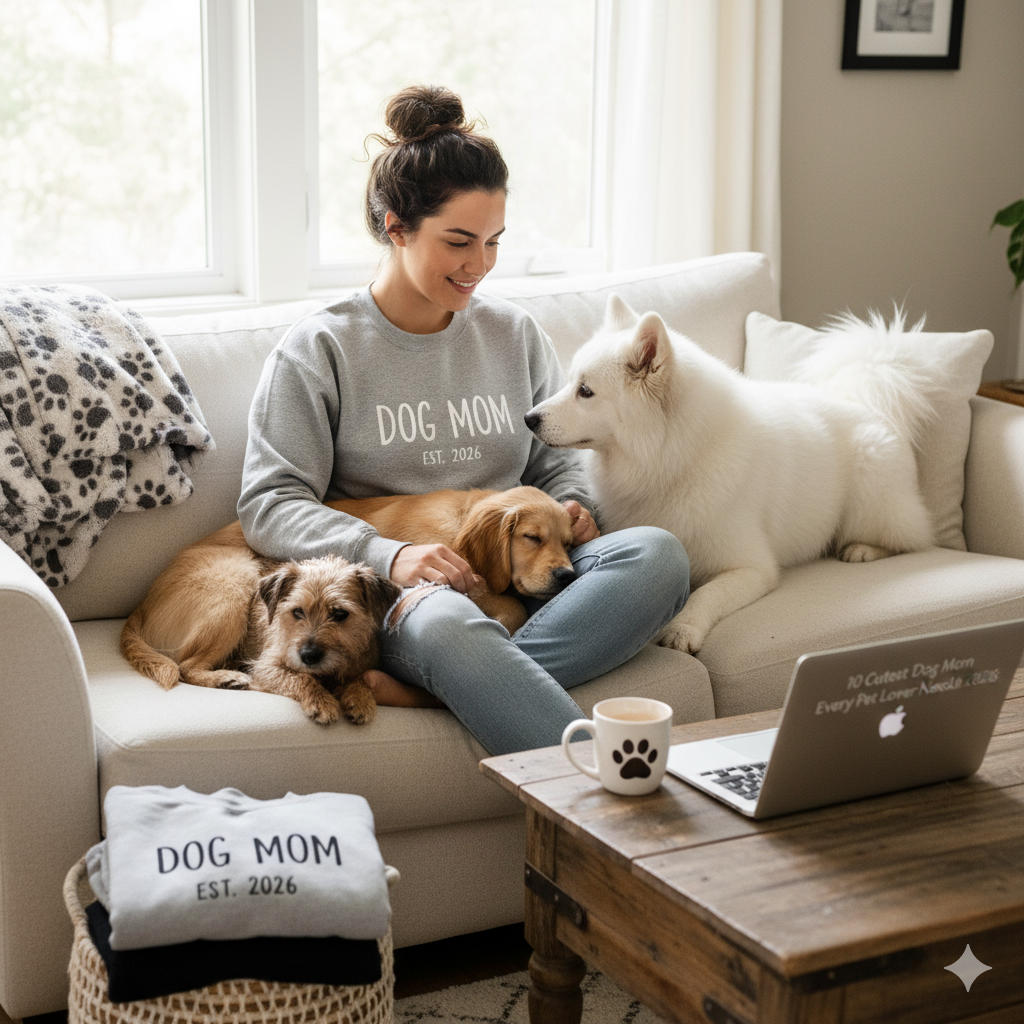 10 Cutest Dog Mom Sweatshirts Every Pet Lover Needs in 2026
