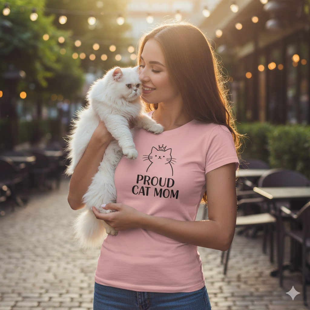 Best Cat-Themed Shirts for Cat Moms