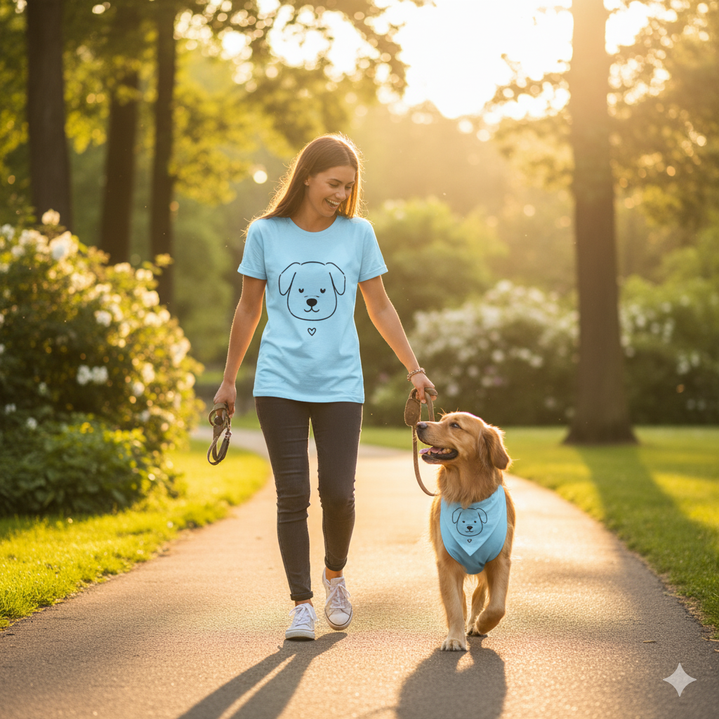 Matching Owner & Pet T-Shirts That Stand Out