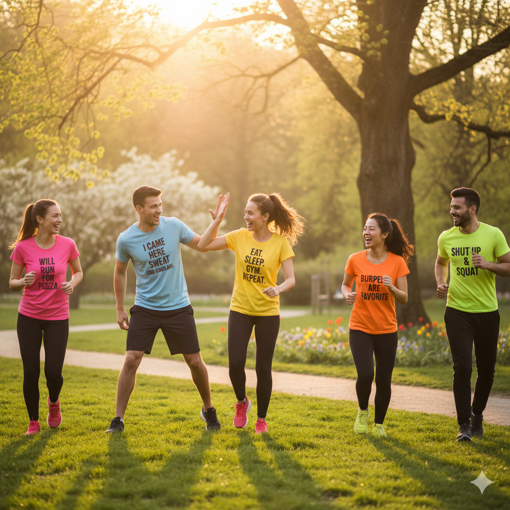 Funny Workout T-Shirts That Make the Gym Fun