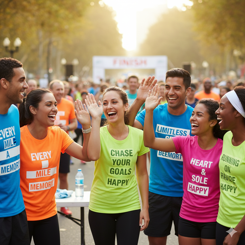 Inspirational Quotes T-Shirts for Runners