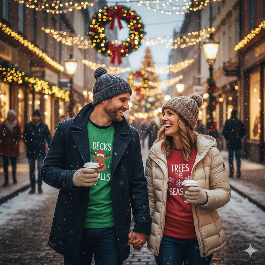 Best Christmas T-Shirts for Couples