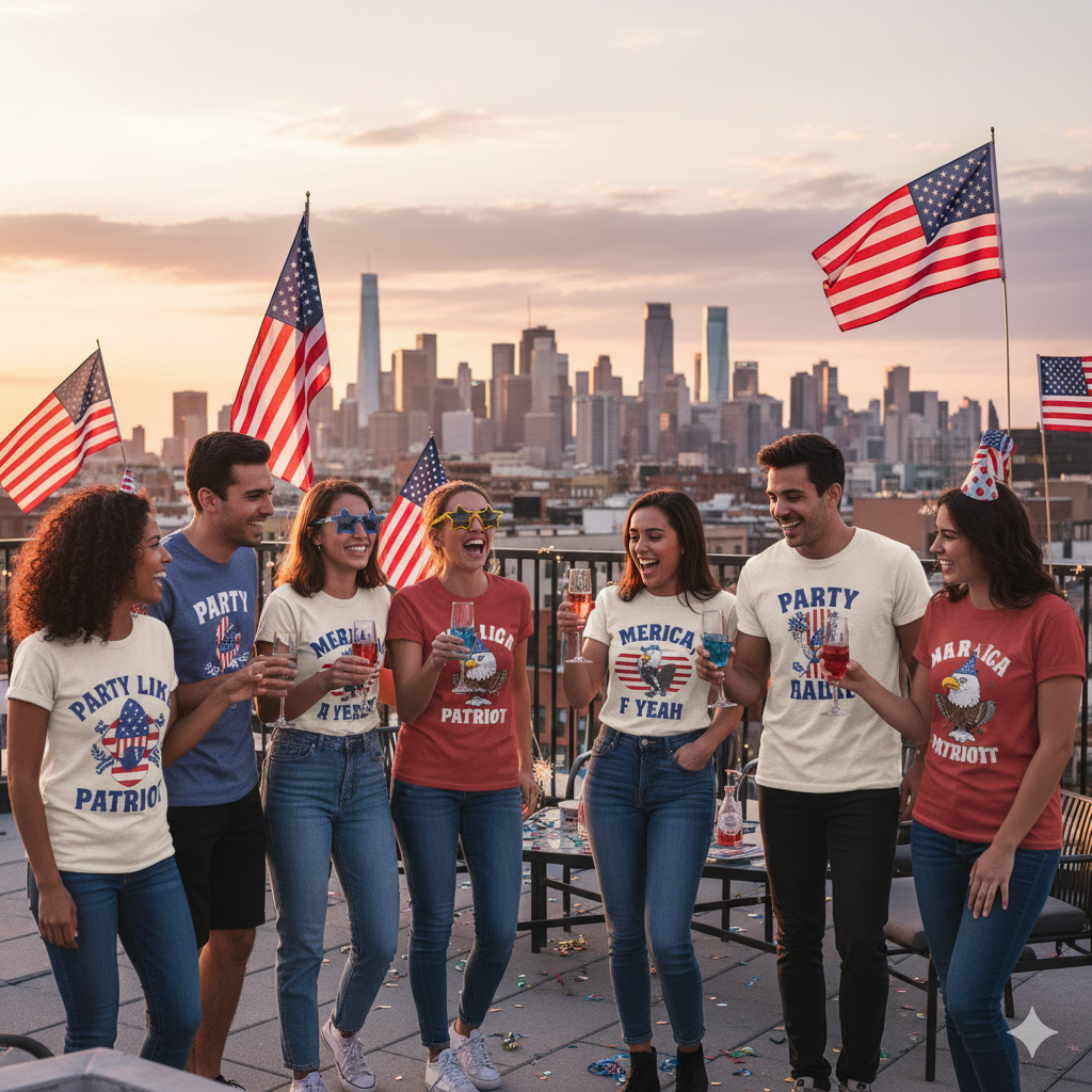 Trending 4th of July T-Shirts for 2026