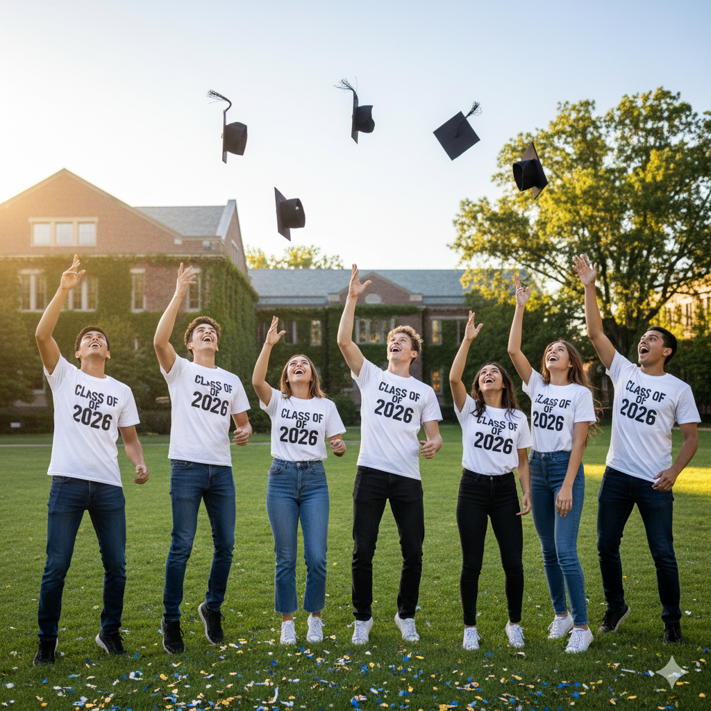 Graduation Shirts for Class of 2026