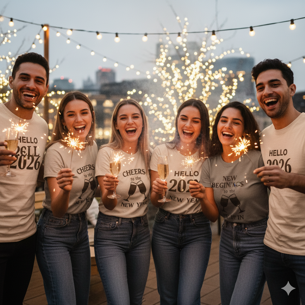 Best New Year’s Eve T-Shirts to Celebrate in Style
