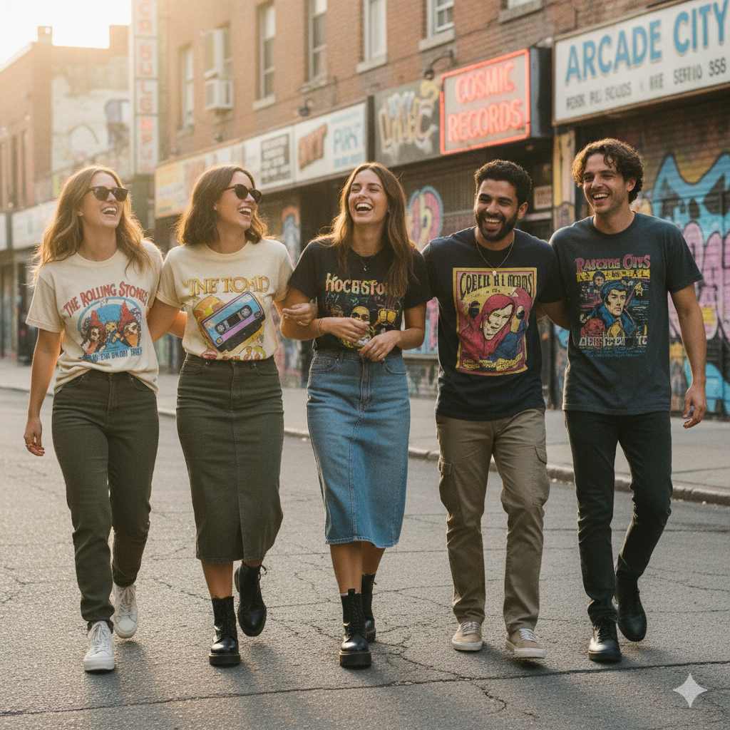 Top 12 Vintage Graphic Tees Making a Comeback