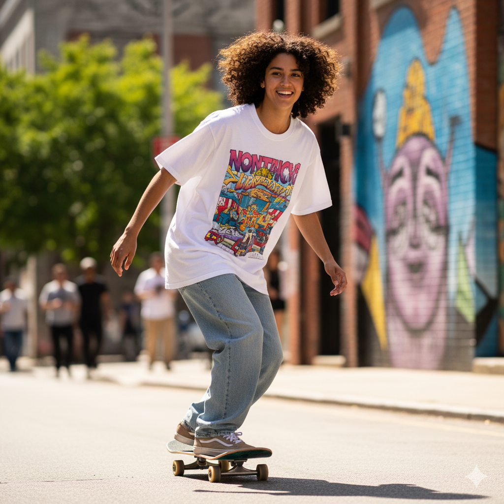 Cool Graphic Tees for Skaters