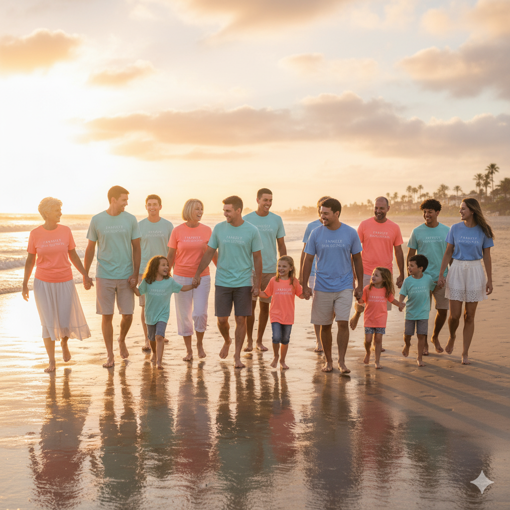 Matching Family Reunion T-Shirts for 2026