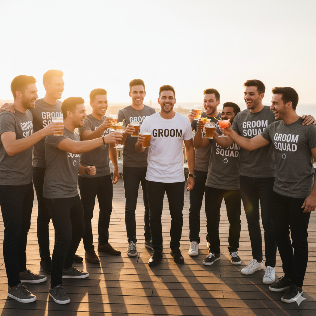Best Bachelor Party T-Shirts for the Groom Squad