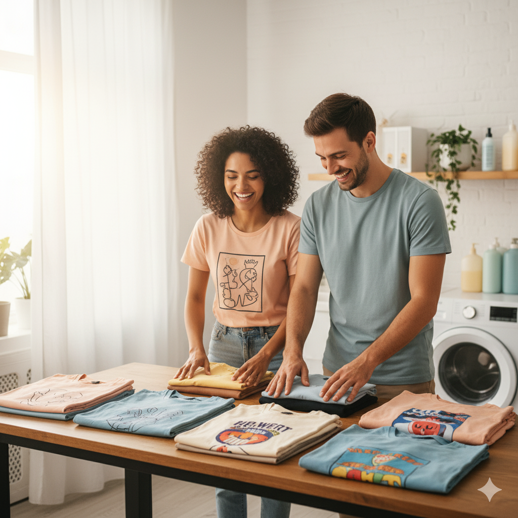 How to Wash and Care for Your Custom T-Shirts