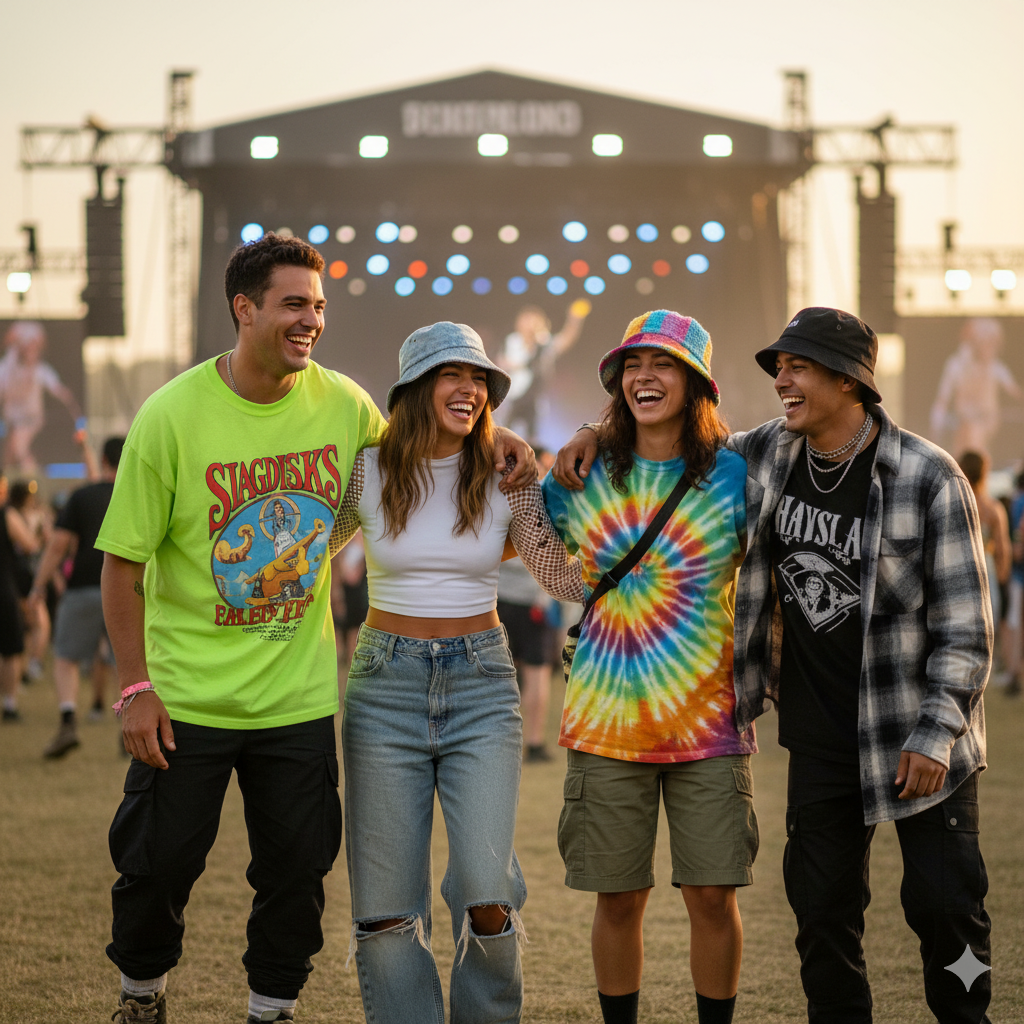 Streetwear at Music Festivals: Standout Outfit Inspiration