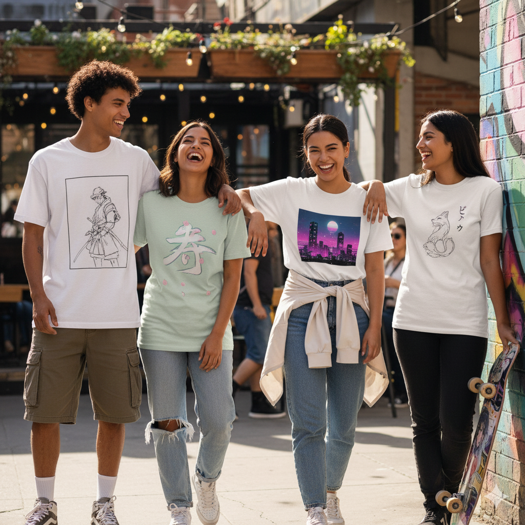 Anime T-Shirt Designs for True Fans: Style Guide