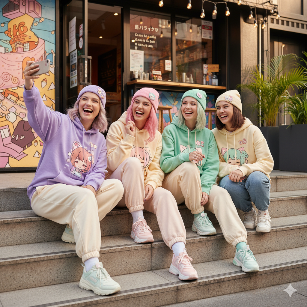 Kawaii Fashion vs. Streetwear: Blending Cute with Cool