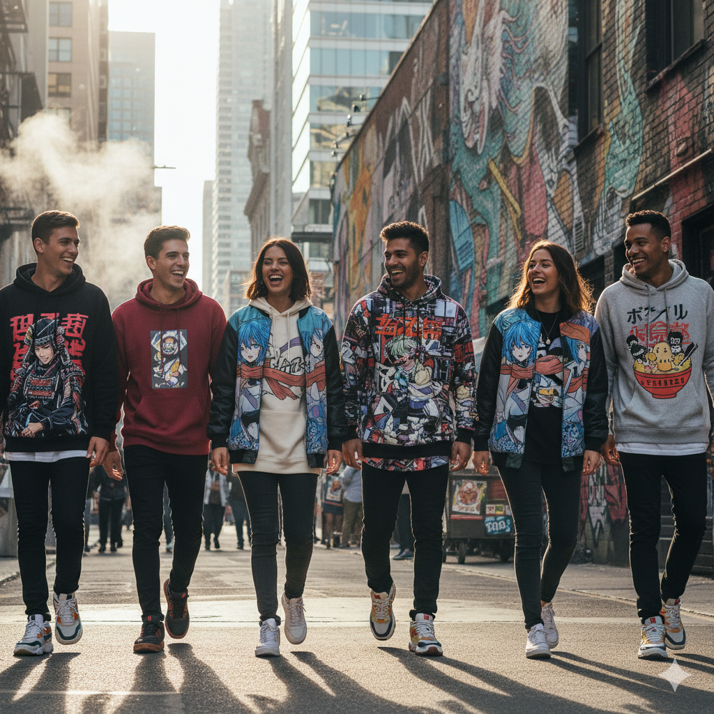 East Meets West: Anime’s Influence on U.S. Streetwear Brands