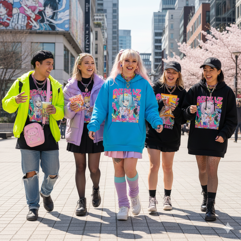 Harajuku vs. Anime Fashion: Similarities and Differences