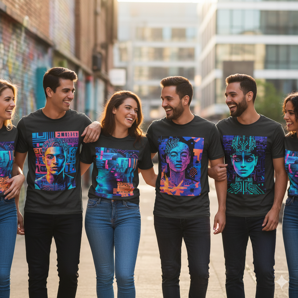 AI Art in Streetwear: How Tech is Changing T-Shirt Design