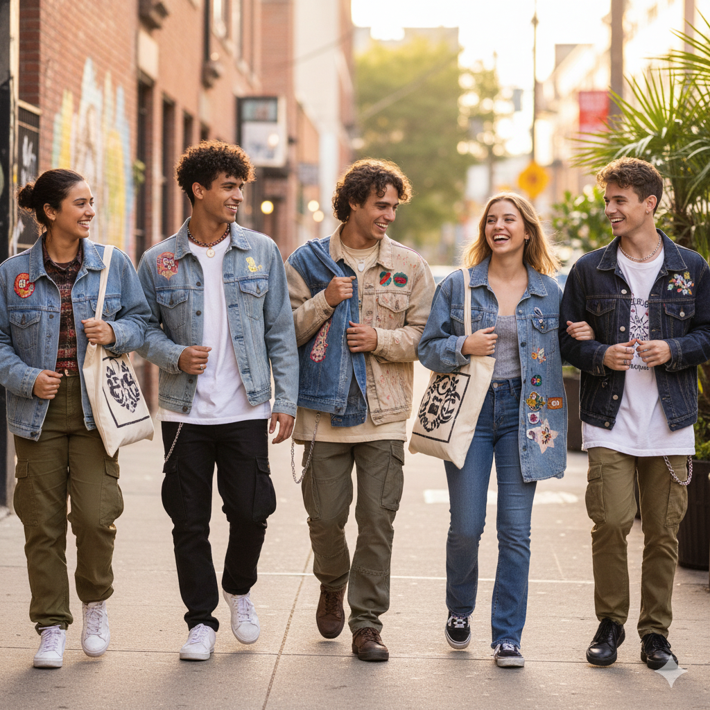 Thrift &amp; DIY Streetwear: Gen Z’s Customization Craze