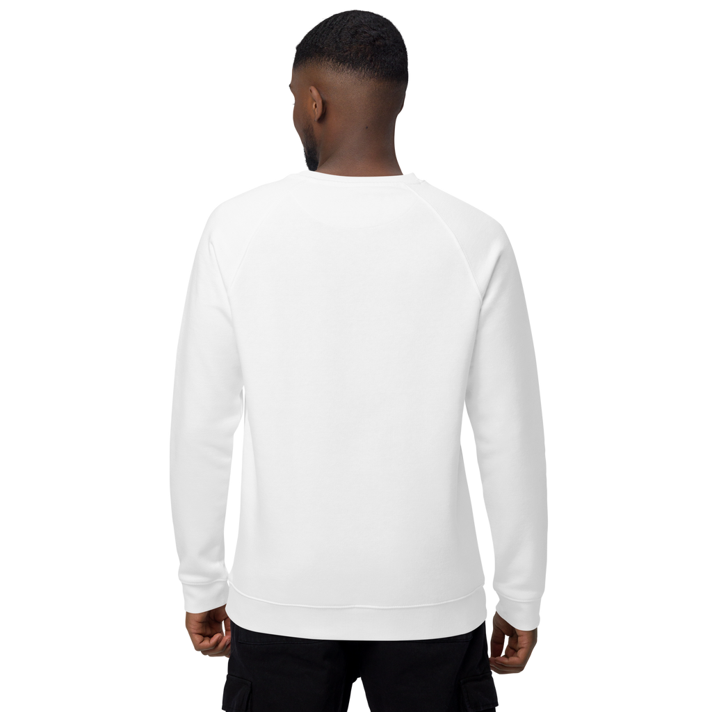 Unisex Santa S Helper Christmas Raglan Printed Sweatshirt black