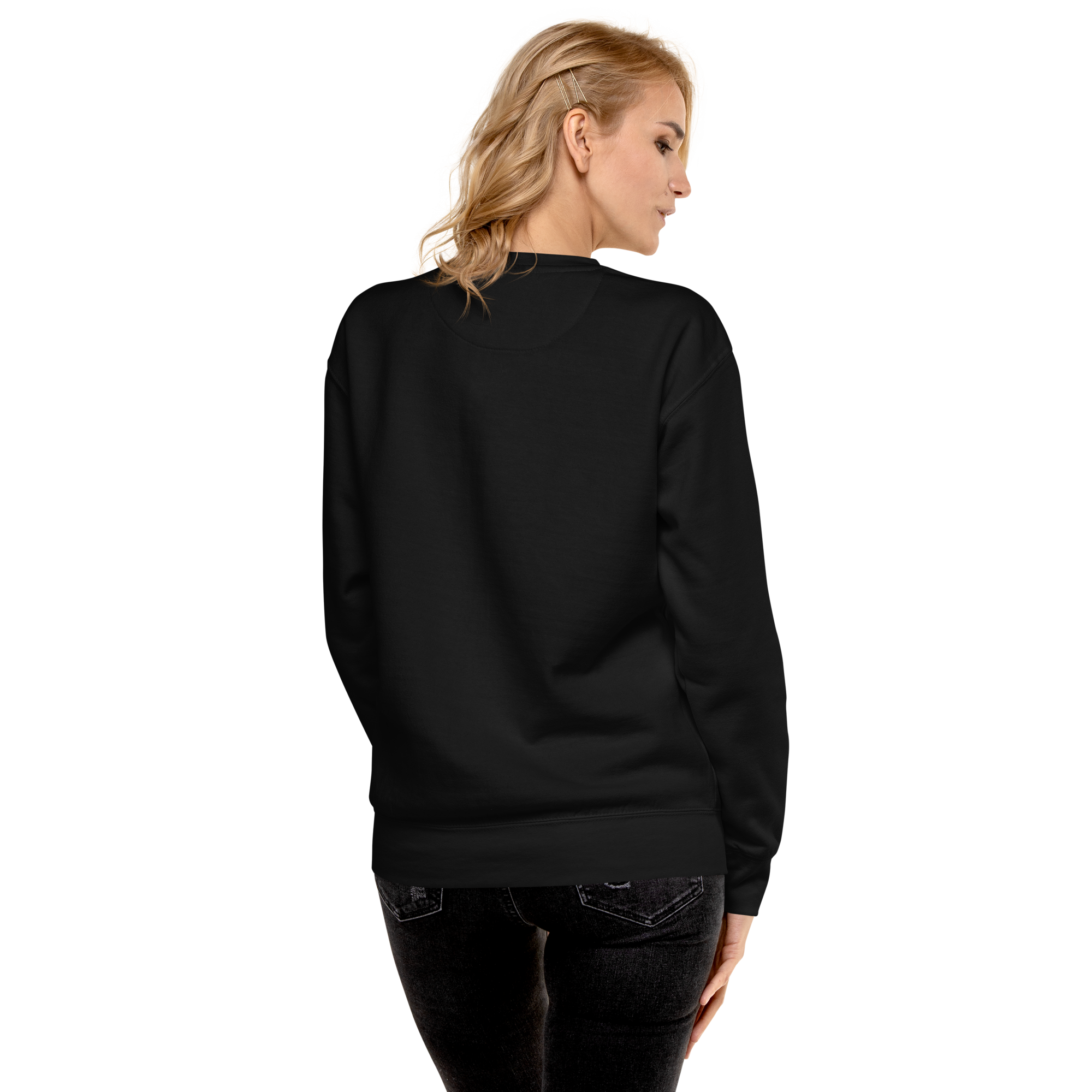 Unisex Life Is Better With A Cat Premium Printed Sweatshirt 