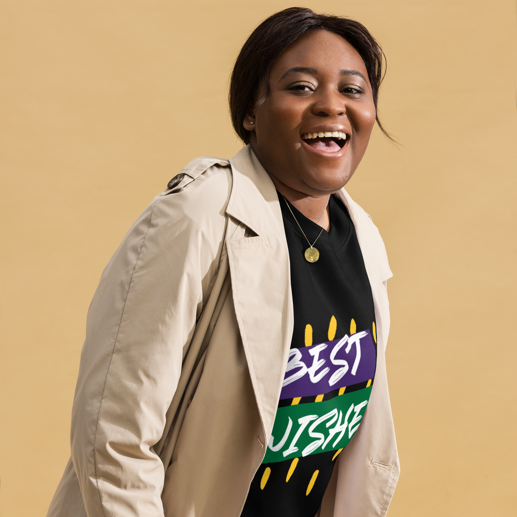 Unisex Best Wishes Premium Printed Sweatshirt team-royal