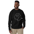 Unisex You Re My Person Heart Line Premium Printed Sweatshirt team-royal
