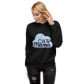 Unisex Cat Mama Premium Printed Sweatshirt charcoal-heather