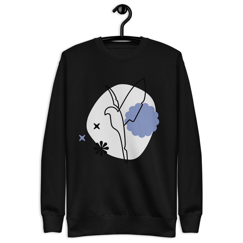 Unisex Dove Premium Printed Sweatshirt 