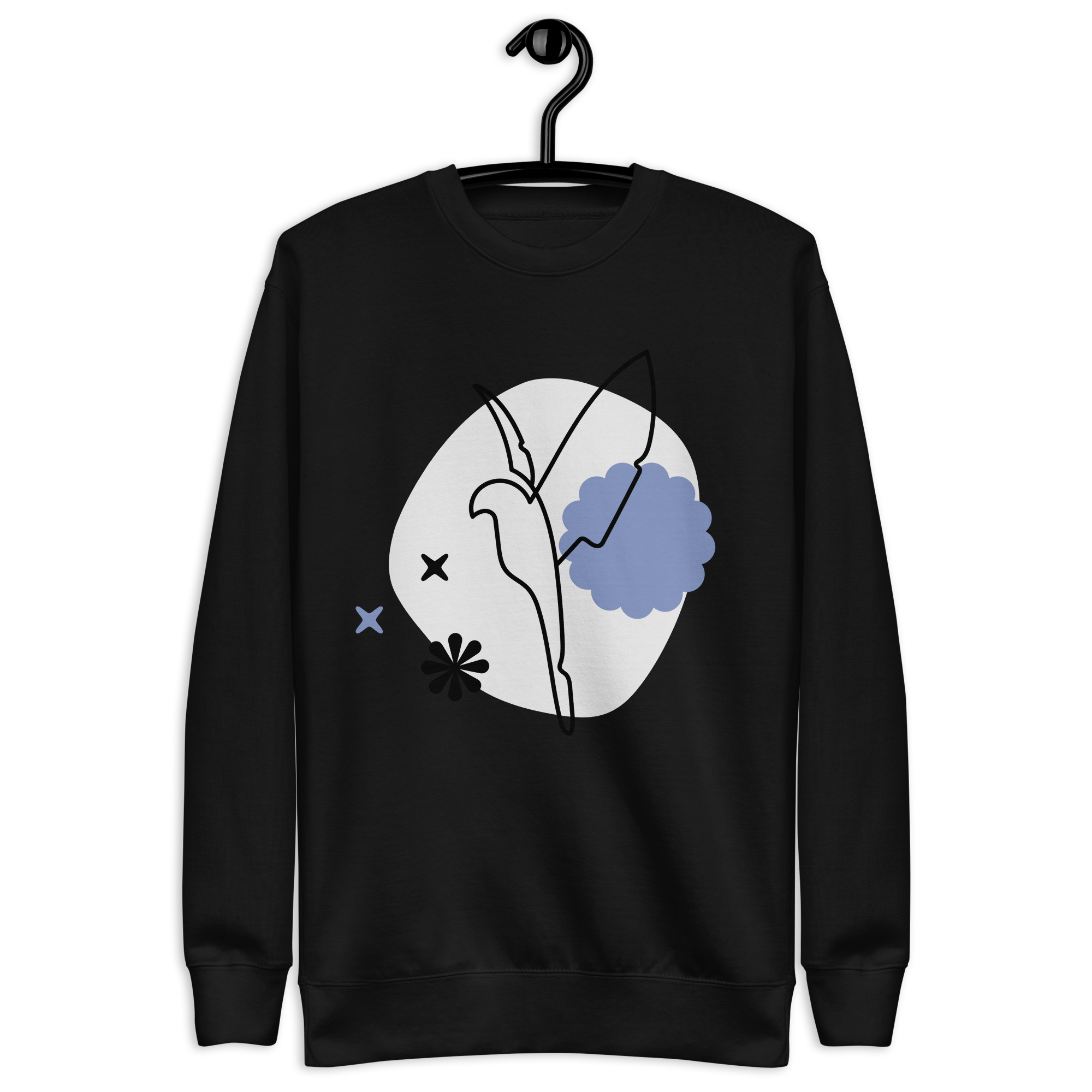 Unisex Dove Premium Printed Sweatshirt 