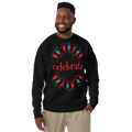 Unisex Celebration Premium Printed Sweatshirt black