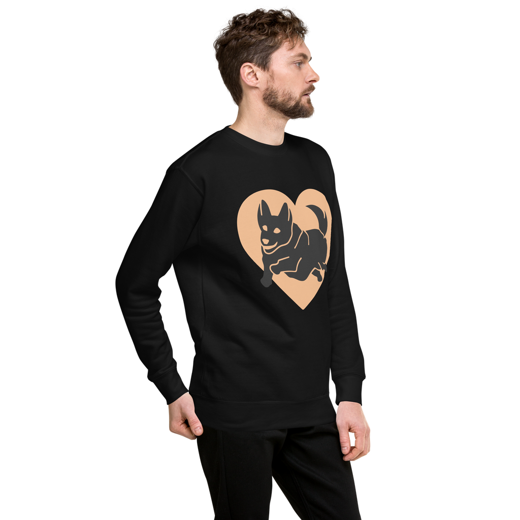 Unisex Dog Premium Printed Sweatshirt 